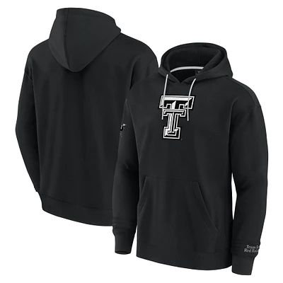 Men's Fanatics Black Texas Tech Red Raiders Pace Pullover Hoodie