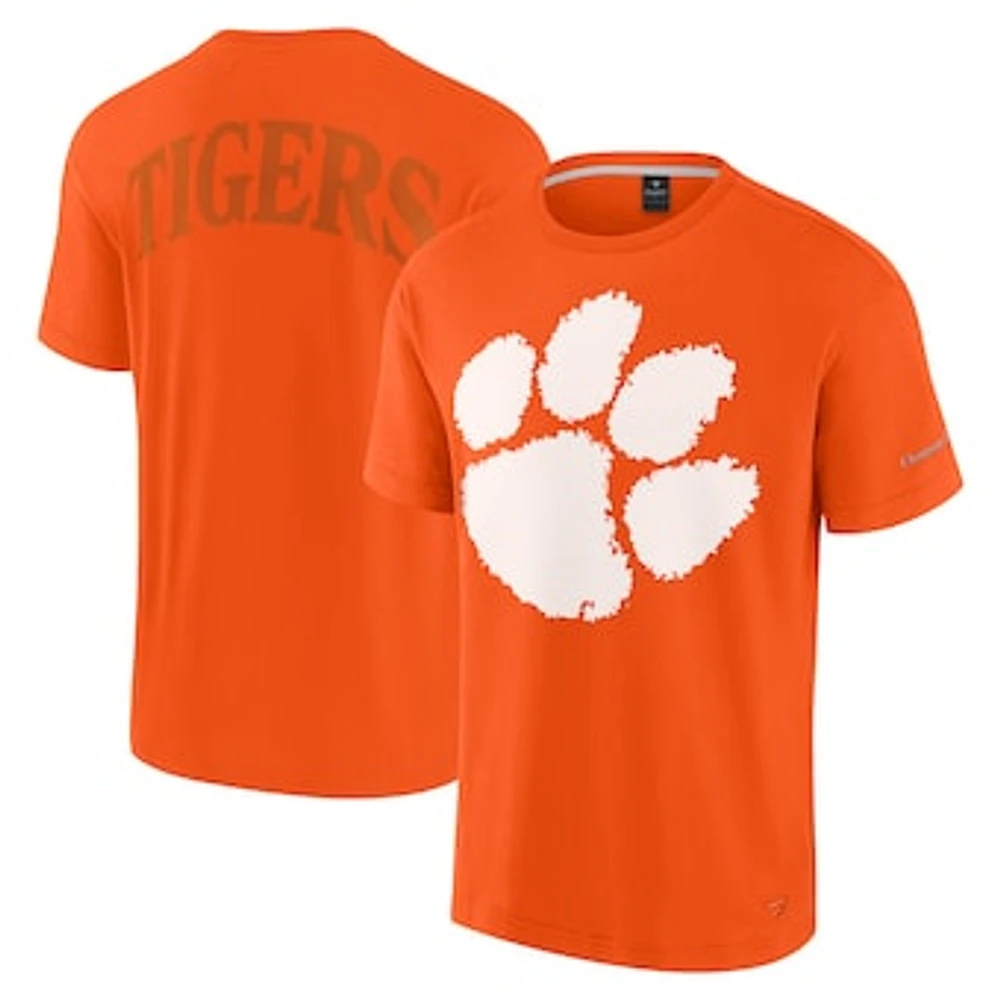 Men's Fanatics Orange Clemson Tigers Iconic T-Shirt