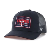 Men's '47 Navy Minnesota Twins Hardline Trucker Adjustable Hat