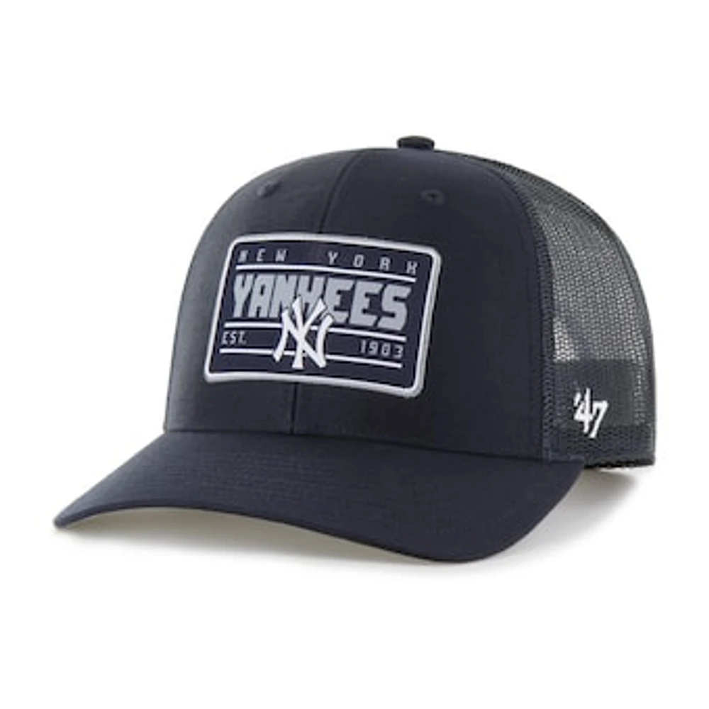 Men's '47 Navy New York Yankees Hardline Trucker Adjustable Hat