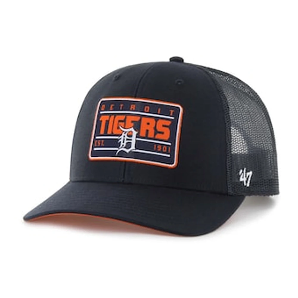 Men's '47 Navy Detroit Tigers Hardline Trucker Adjustable Hat