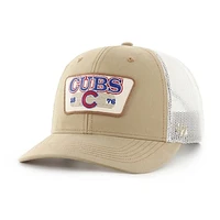 Men's '47 Khaki Chicago Cubs Ridgewood Trucker Adjustable Hats