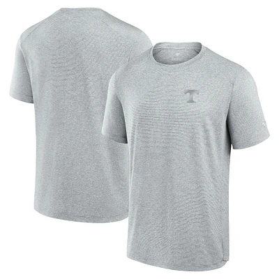 Men's Fanatics Gray Tennessee Volunteers Front Office Tech T-Shirt