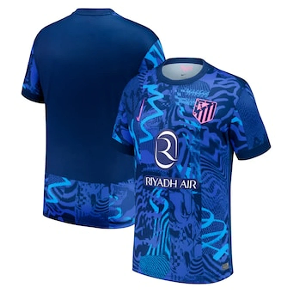 Men's Nike Blue Atletico de Madrid 2024/25 Third Replica Jersey