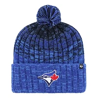 Men's '47  Royal Toronto Blue Jays Cascade Cuffed Knit Hat with Pom