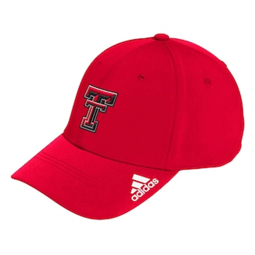 Men's adidas Red Texas Tech Red Raiders Locker Room Logo Flex Hat