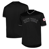 Men's Profile Black New York Yankees Big & Tall Pop Fashion Jersey