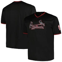 Men's Profile Black St. Louis Cardinals Big & Tall Pop Fashion Jersey