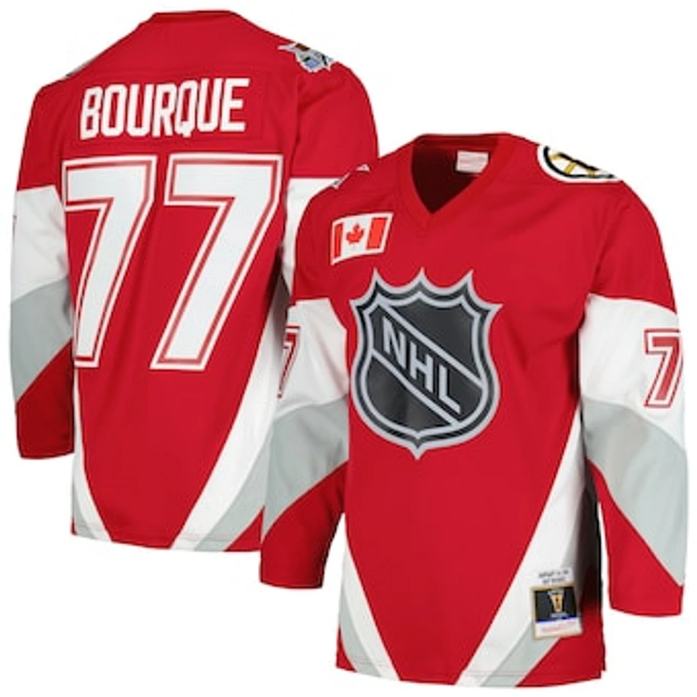 Men's Mitchell & Ness Ray Bourque Red 1999 NHL All-Star Game Blue Line Player Jersey