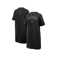 Women's Fanatics  Black Texas Longhorns Elements Go Tri-Blend T-Shirt Dress