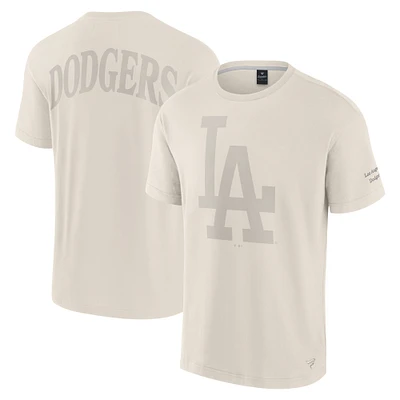 Men's Fanatics Cream Los Angeles Dodgers Elements Iconic T-Shirt