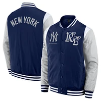 Men's Fanatics  Navy New York Yankees Elements Elite Full-Snap Jacket