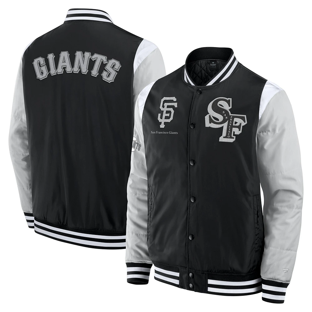 Men's Fanatics  Black San Francisco Giants Elements Elite Full-Snap Jacket