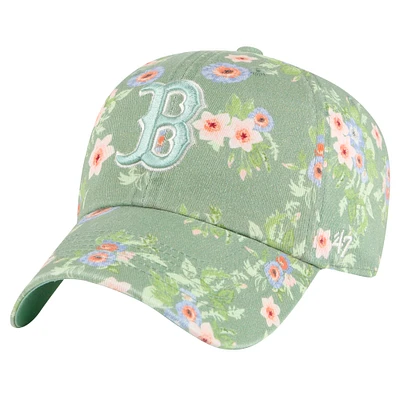 Women's '47 Green Boston Red Sox Meadow Garden Clean Up Adjustable Hat