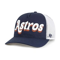 Women's '47 Navy Houston Astros Biloxi Hitch Adjustable Hat