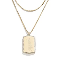 WEAR by Erin Andrews x Baublebar Washington Nationals Dog Tag Necklace