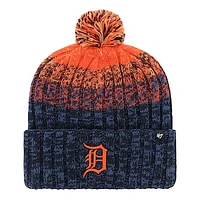 Youth '47 Navy Detroit Tigers Cascade Cuffed Knit Hat with Pom