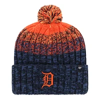 Youth '47 Navy Detroit Tigers Cascade Cuffed Knit Hat with Pom