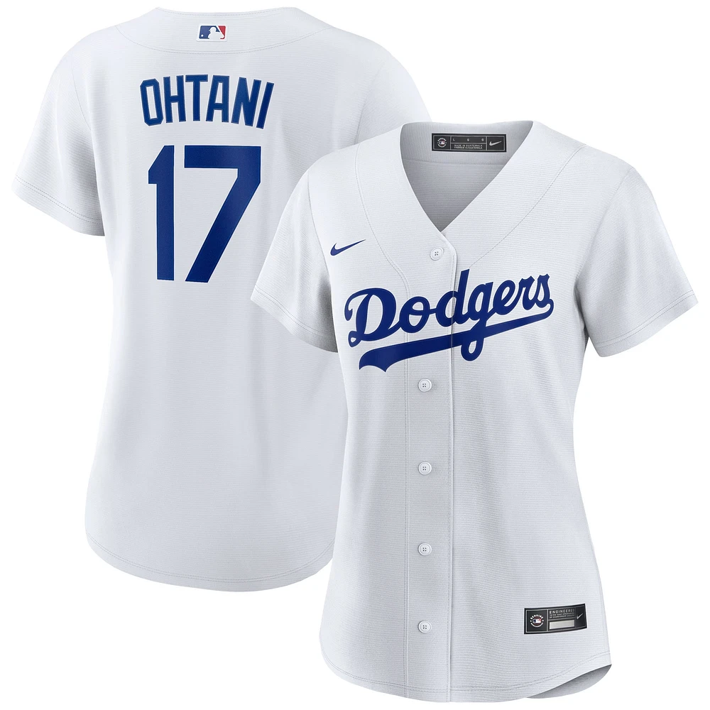 Women's Nike Shohei Ohtani White Los Angeles Dodgers Home Replica Player Jersey