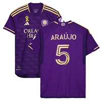 Cesar Araujo Orlando City SC Autographed Match-Used #5 Jersey from the 2023 MLS Season