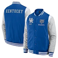 Men's Fanatics  Royal Kentucky Wildcats Elements Elite Full-Snap Jacket