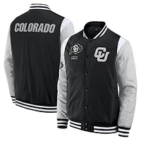 Men's Fanatics  Black Colorado Buffaloes Elements Elite Full-Snap Jacket