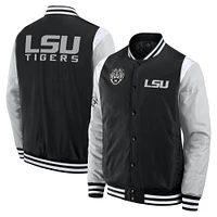 Men's Fanatics  Black LSU Tigers Elements Elite Full-Snap Jacket