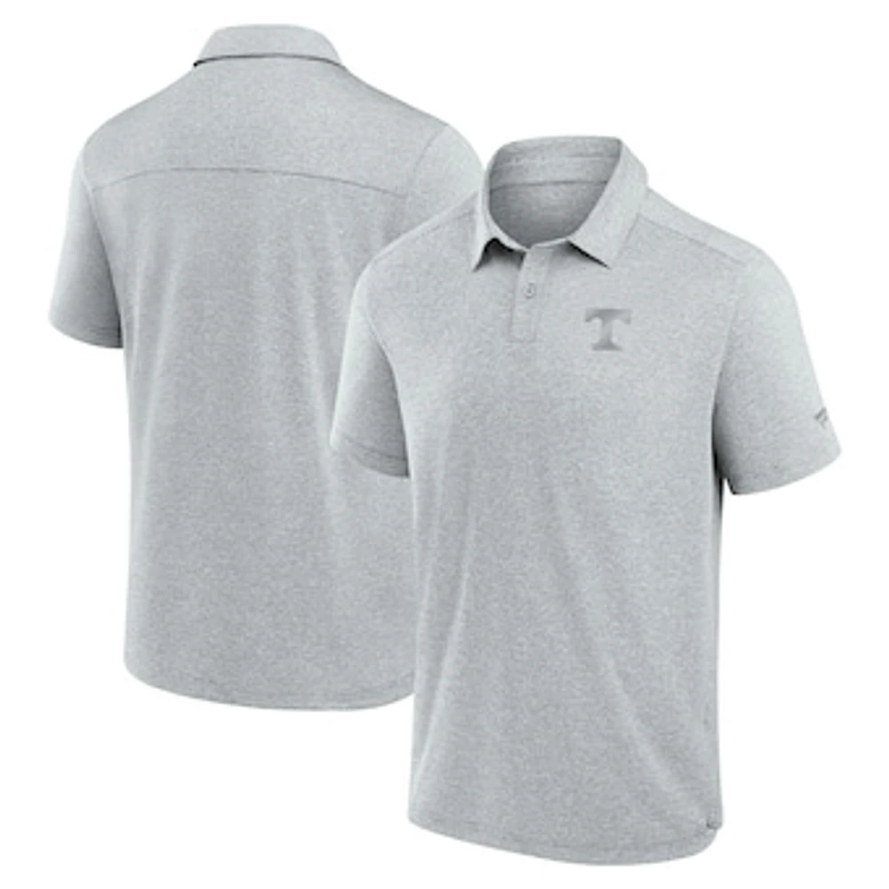 Men's Fanatics  Gray Tennessee Volunteers Performance Polo