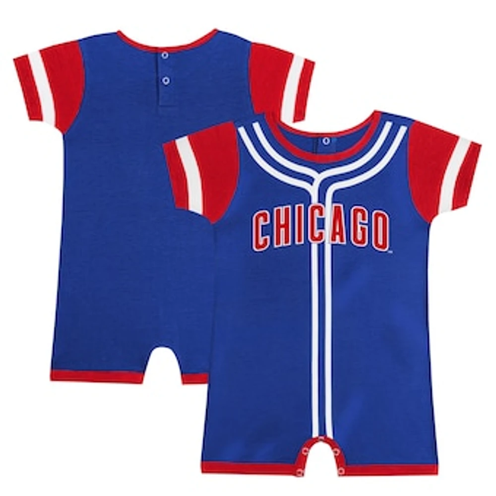 Infant Royal Chicago Cubs Fast Pitch Romper