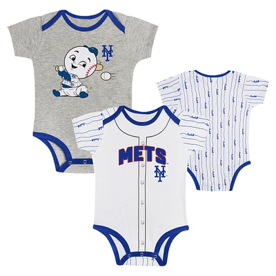 Infant New York Mets Play Ball 2-Pack Bodysuit Set