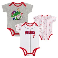 Infant Philadelphia Phillies Play Ball 2-Pack Bodysuit Set