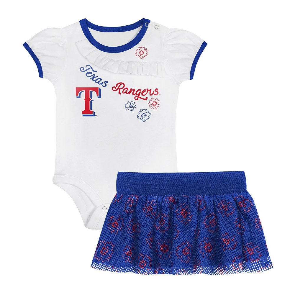 Infant Texas Rangers Sweet Bodysuit & Skirt Set