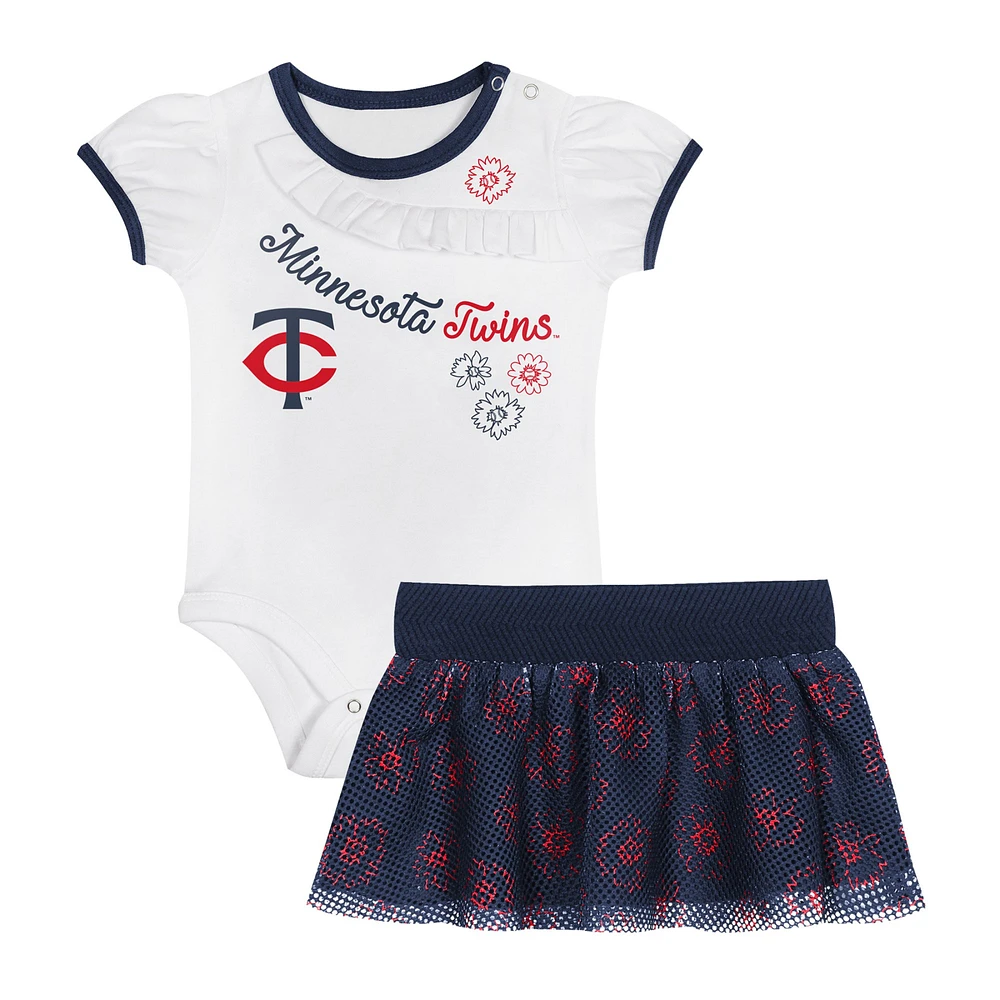 Infant Minnesota Twins Sweet Bodysuit & Skirt Set