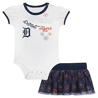 Newborn & Infant Detroit Tigers Sweet Bodysuit Skirt Set