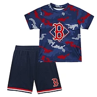 Toddler Fanatics Navy Boston Red Sox Field Ball T-Shirt & Shorts Set