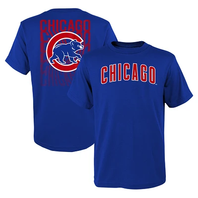 Youth Fanatics Royal Chicago Cubs Curveball T-Shirt