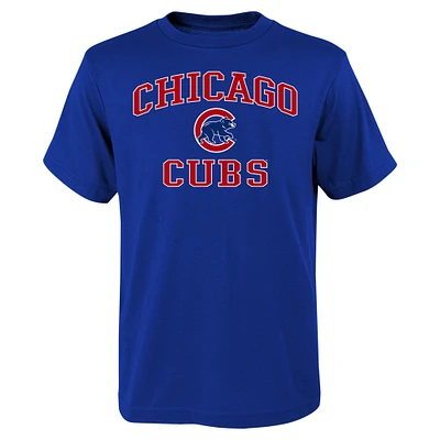 Youth Royal Chicago Cubs Heart & Soul T-Shirt