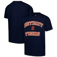 Youth Navy Detroit Tigers Heart & Soul T-Shirt