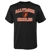 Youth Black Baltimore Orioles Heart & Soul T-Shirt