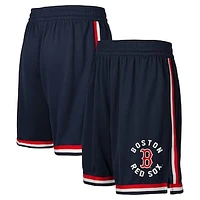 Youth Fanatics Navy Boston Red Sox Hit Home Mesh Shorts