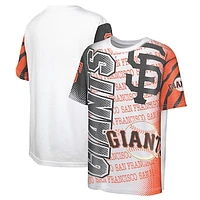 Youth White San Francisco Giants Impact Hit Bold T-Shirt