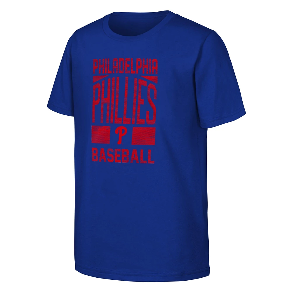 Youth Fanatics Royal Philadelphia Phillies Season Ticket T-Shirt