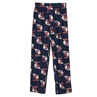 Youth  Navy Cleveland Guardians Team Pants