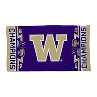 WinCraft  Washington Huskies College Football Playoff 2024 Sugar Bowl Champions Locker Room 22" x 42" One-Sided Towel