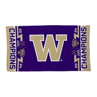 WinCraft  Washington Huskies College Football Playoff 2024 Sugar Bowl Champions Locker Room 22" x 42" One-Sided Towel