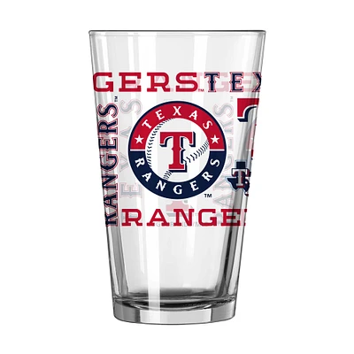 Texas Rangers 16oz. Pint Glass