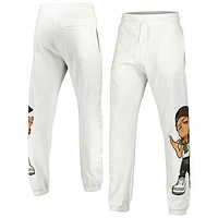 Unisex White The Boondocks Big Face Riley Joggers