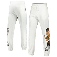 Unisex White The Boondocks Big Face Riley Joggers
