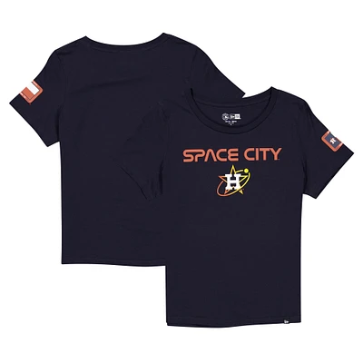 Women's New Era Navy Houston Astros  City Connect T-Shirt