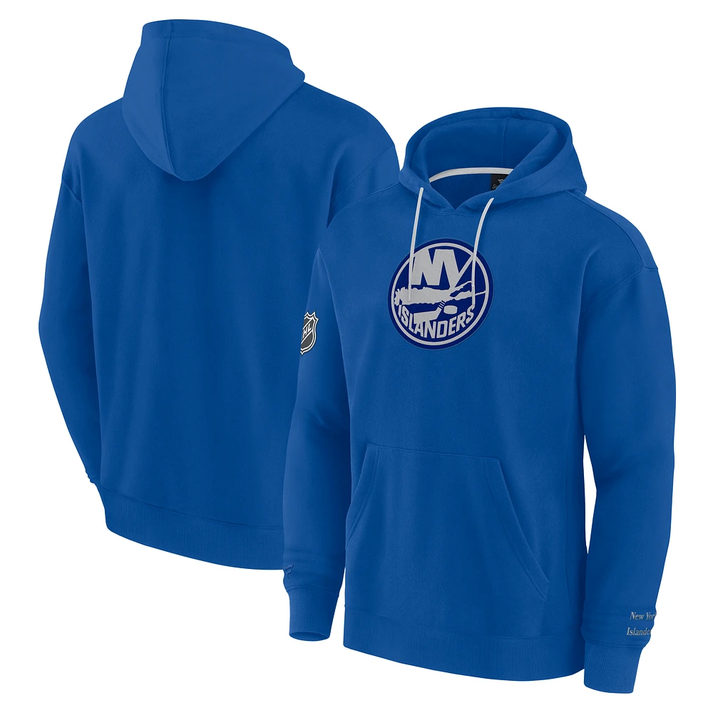 Men's Fanatics Royal New York Islanders Elements Pace Pullover Hoodie